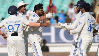 India vs England 4th Test 2024 Preview: Likely Playing XIs, Key Players, H2H, and Other Things You Need To Know About IND vs ENG Cricket Match in Ranchi